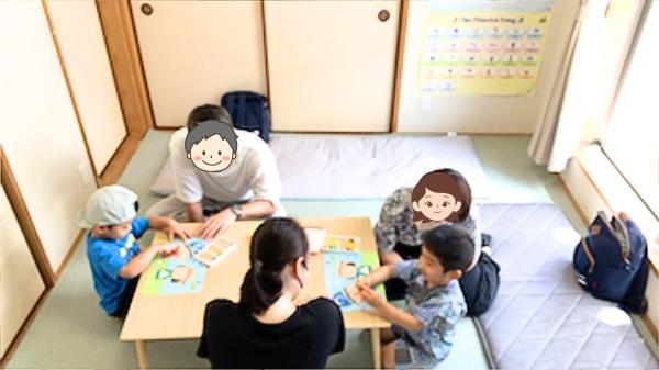2・3歳児クラスのレッスン風景｜遊びながら楽しく英語を学ぶ幼児英語