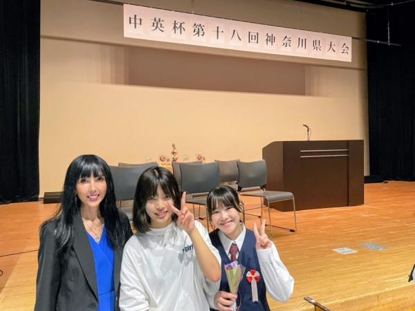 ht140728s 中3の暗誦大会ファイナリスト生徒さんと