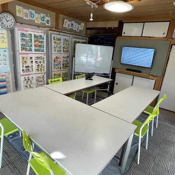 ECCジュニアきよみ野南教室の内観
